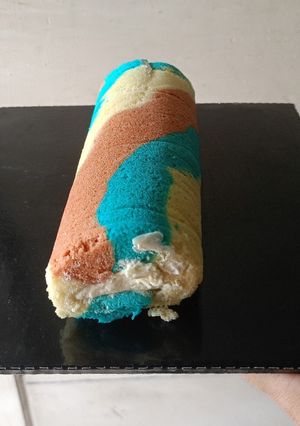 Foto resep Bolu gulung pelangi 🌈