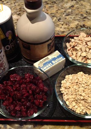 A picture of Maple Almond Granola.