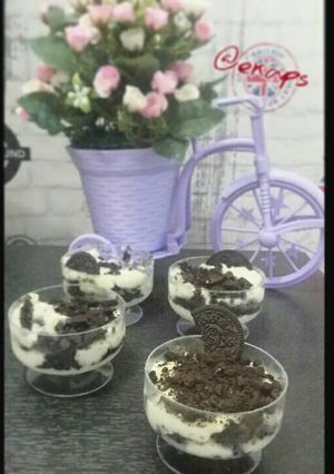 Foto resep Simple oreo cheese cake