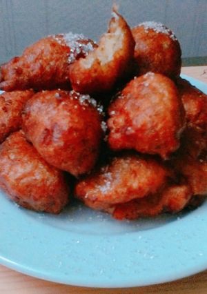 Hình của món Bánh chuối chiên với dừa.
