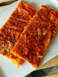 Schiacciata di peperoni rossi