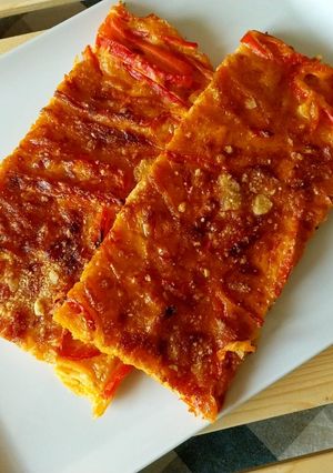Foto di Schiacciata di peperoni rossi