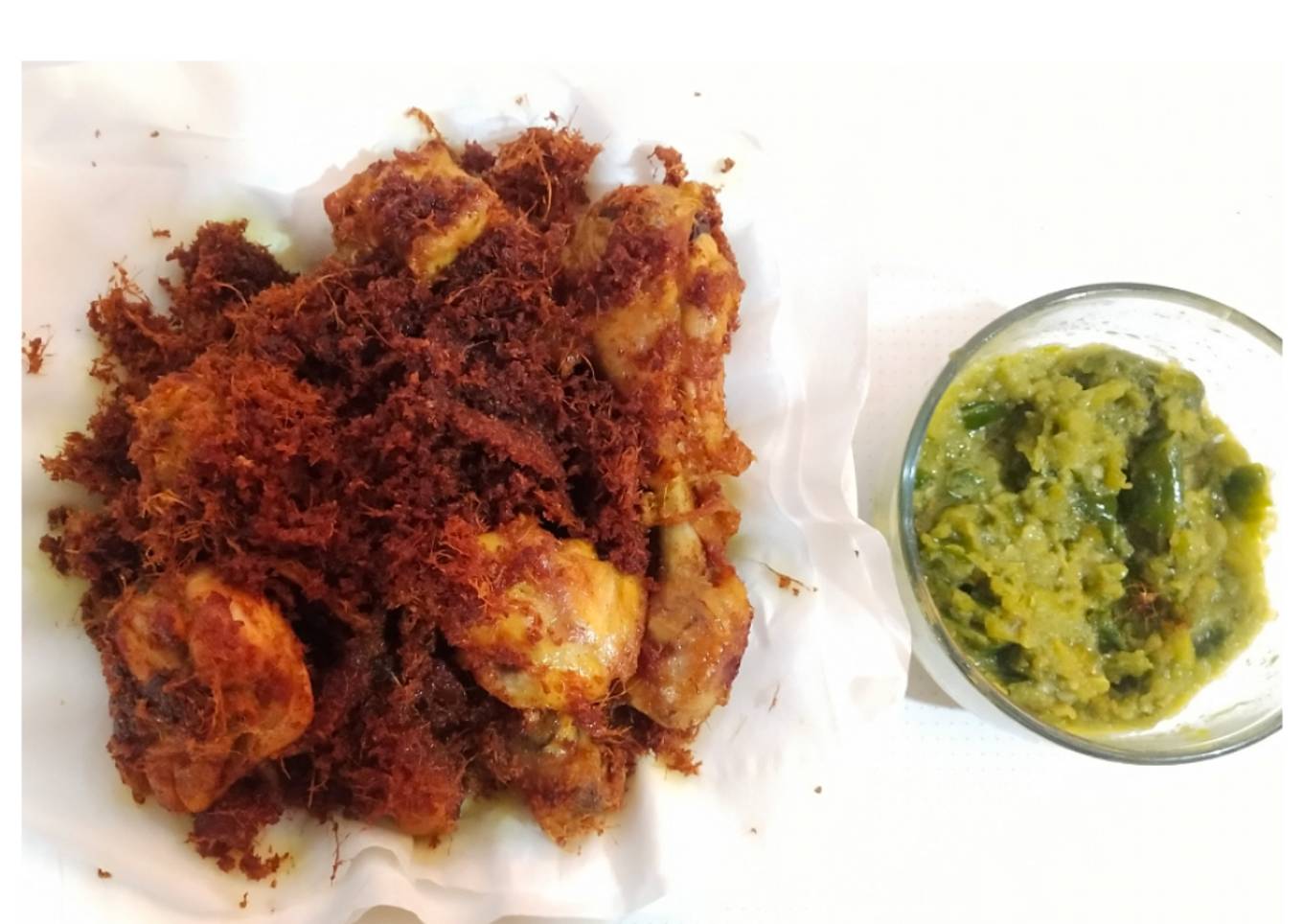 Ayam Goreng Lengkuas + Sambal Hijau