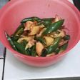 Cumi asin cabe hijau