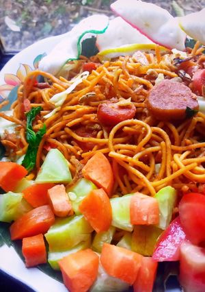 Foto resep Mie Goreng Jawa Pedas Manis🍜