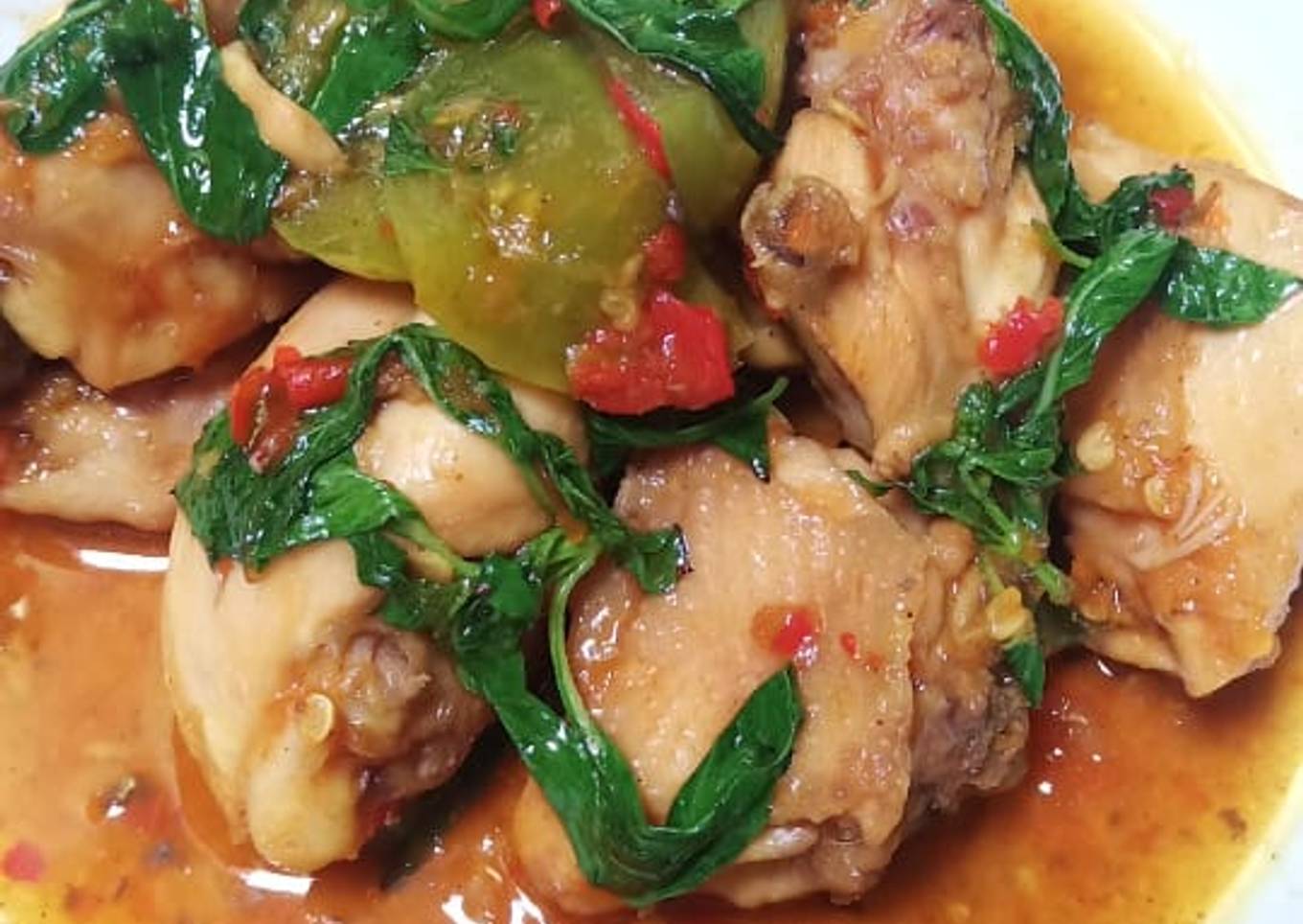 Resep Rica2 ayam kemangi, Lezat Sekali