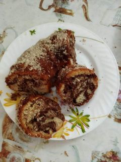 صورة لوصفة كيكة رخامية