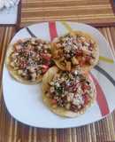 Tostadas de ceviche vegetariano