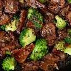 A picture of Quick and easy beef and broccoli.