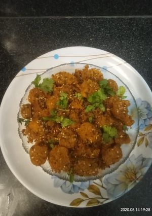 A picture of Gujarati muthiya.