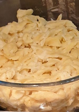 Une photo de Spaetzle maison (pâtes alsaciennes)