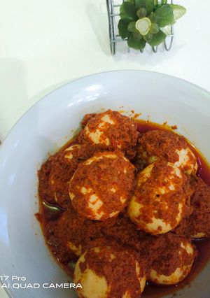 Foto resep Rendang Telur