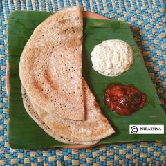 Pearl Millet Dosa A picture of Pearl Millet Dosa.