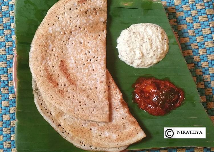 Simple Way to Prepare Homemade Pearl Millet Dosa