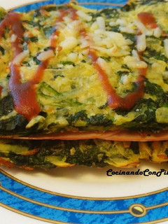 Foto principal de Omelette de espinacas