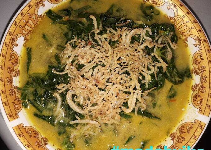 Resep Sayur Daun Singkong Bumbu Kuning, Enak