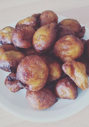 Une photo de Beignets de bananes plantains