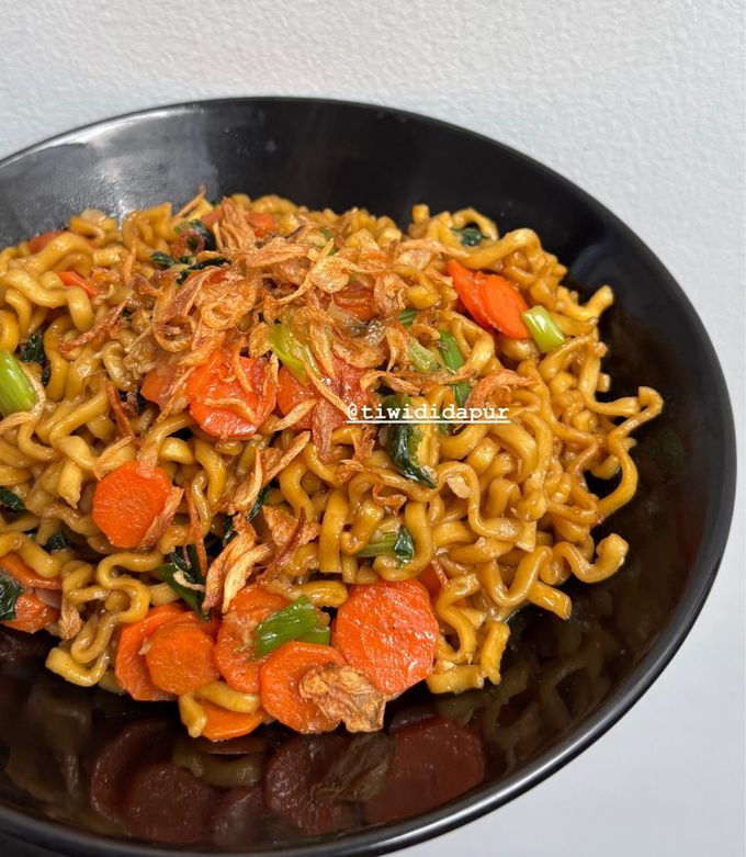 Foto resep Mie goreng sayur simple