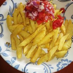 Turmeric fries A picture of Turmeric fries.
