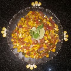 A picture of Masala sweetcorn.