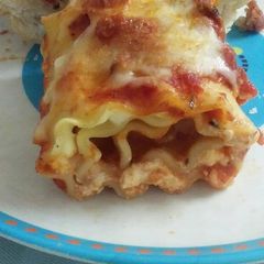 A picture of Lasagna Rolls.