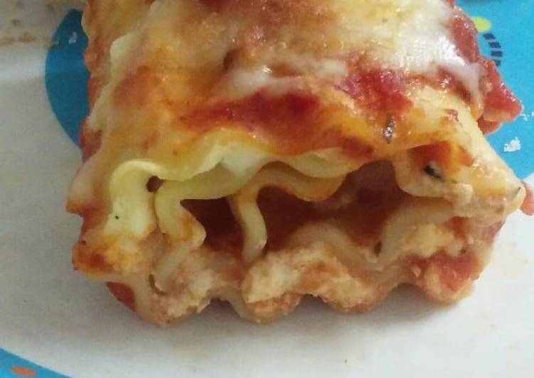 Recipe of Homemade Lasagna Rolls