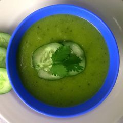 Iced Cucumber Soup A picture of Iced Cucumber Soup.