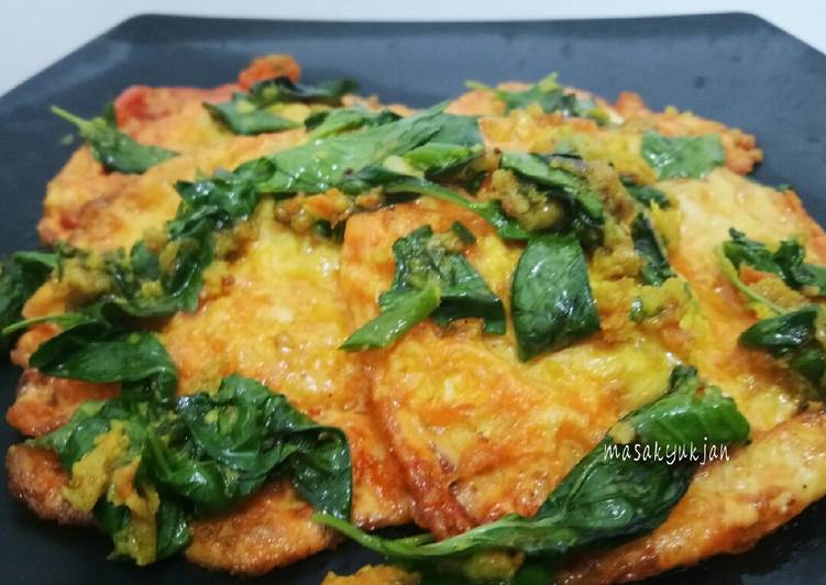 Resep Telur bumbu kuning wangi kemangi Anti Gagal