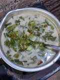 Bobor daun singkong & labu air (blonceng)