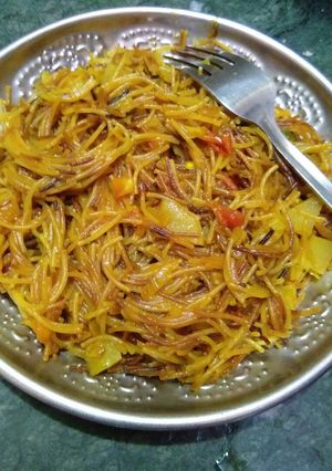 A picture of Vermeclli Upma.