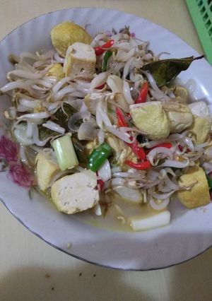 Foto resep Tumis toge tahu