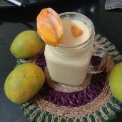 Mango mastani A picture of Mango mastani.