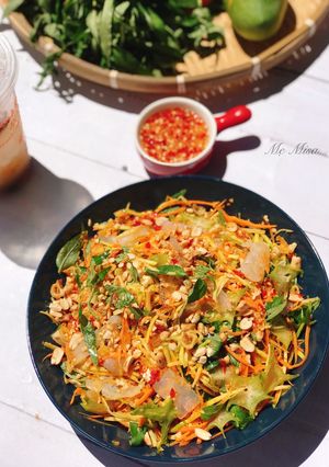 Hình của món Gỏi sứa.