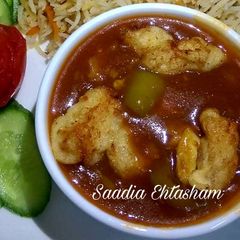 A picture of Chicken Manchurian.