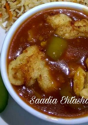A picture of Chicken Manchurian.