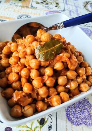 Csicseriborsó pörkölt recept fotója
