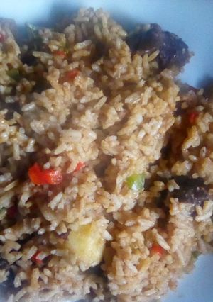 A picture of Simple pilau.