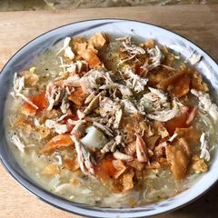 A picture of Chicken Corn Soup.