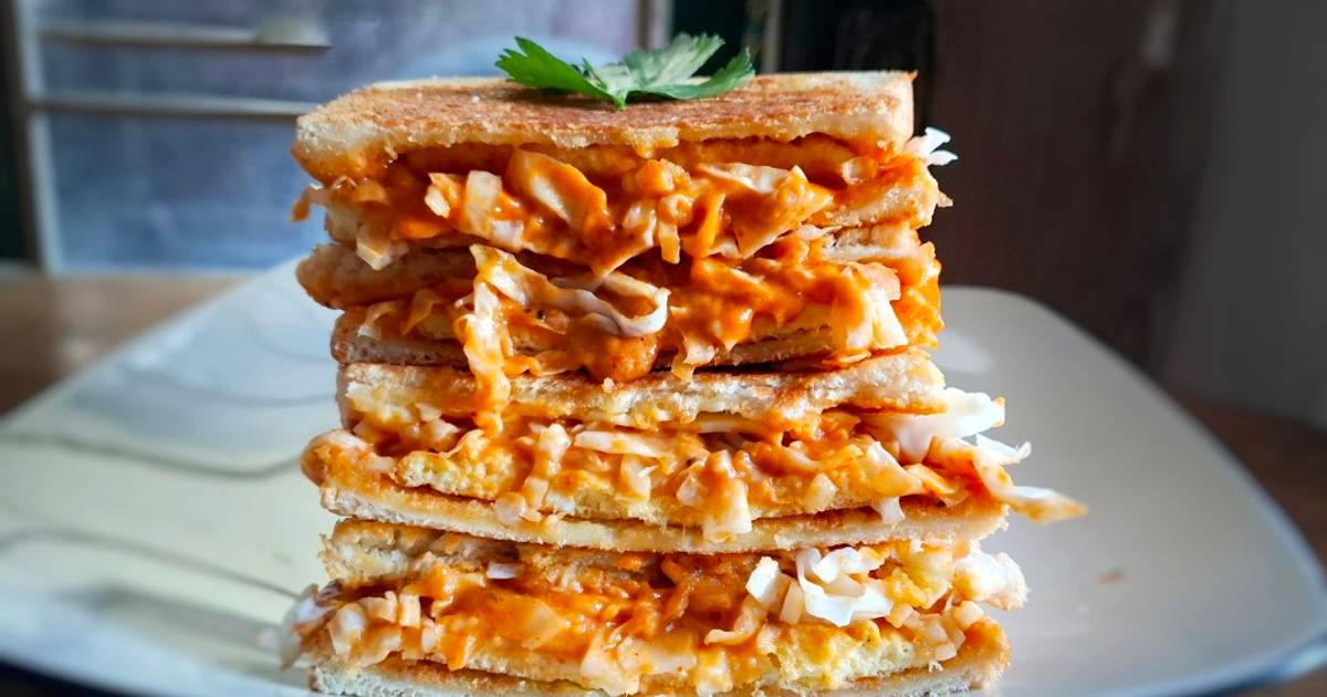 Resep Korean Cabbage Toast oleh Tituk SK - Cookpad