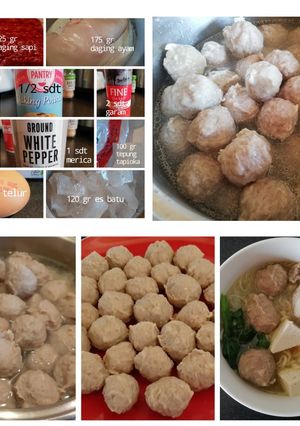 Foto resep 25. Bakso Sapi & Ayam (Tanpa MSG)