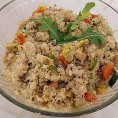 Roasted Vegetable Quinoa A picture of Roasted Vegetable Quinoa.
