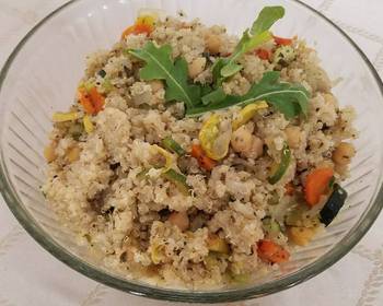 Fresh, Prepare Recipe Roasted Vegetable Quinoa Very Delicious