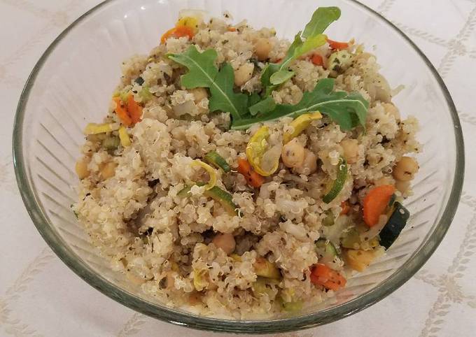Easiest Way to Make Appetizing Roasted Vegetable Quinoa