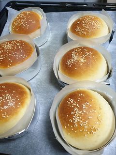 صورة لوصفة خبز البرغر