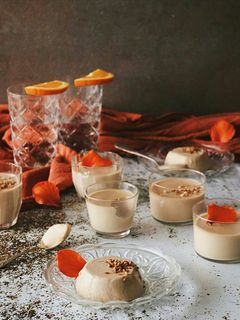 Una foto de Panna cotta de speculoos