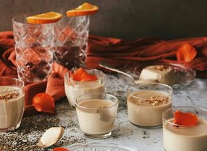 Una foto de Panna cotta de speculoos