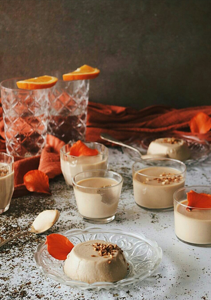 Una foto de Panna cotta de speculoos