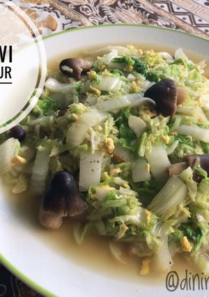 Foto resep Cah Sawi Telur Jamur