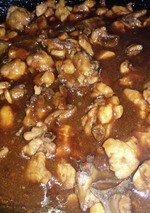 Foto resep Ayam kecap pedas manis kuah kental