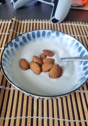 Une photo de Yaourt végétal au lait de coco